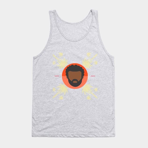 Childish Gambino Minimal Tank Top by Dee and Jello